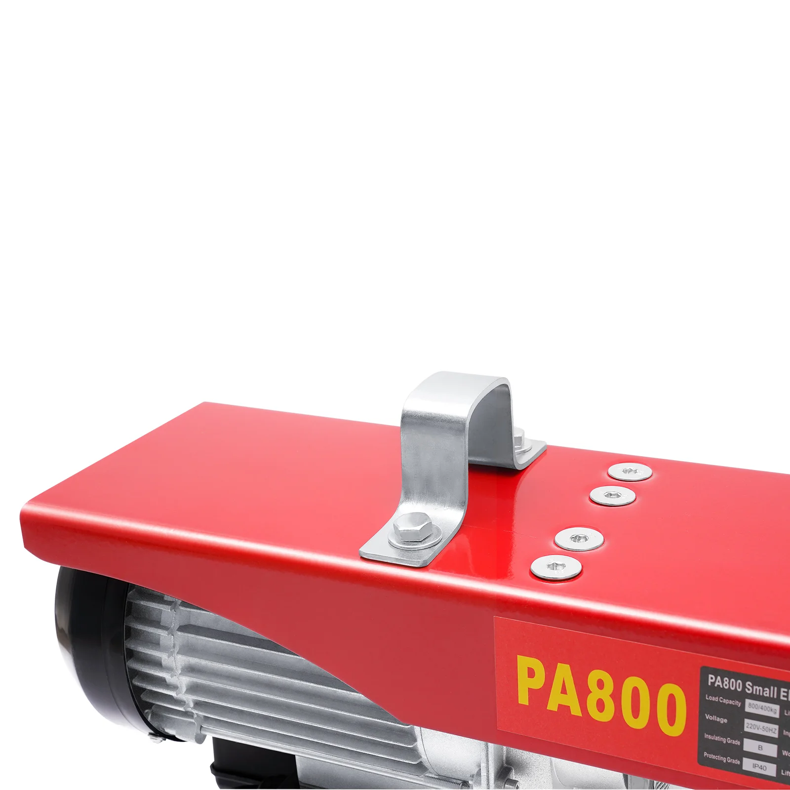 220V Electric Winch 1300W 800 kg Electric Chain Hoist Pulley Motor Winch Electric Pulley Crane Lift Cable Hoist