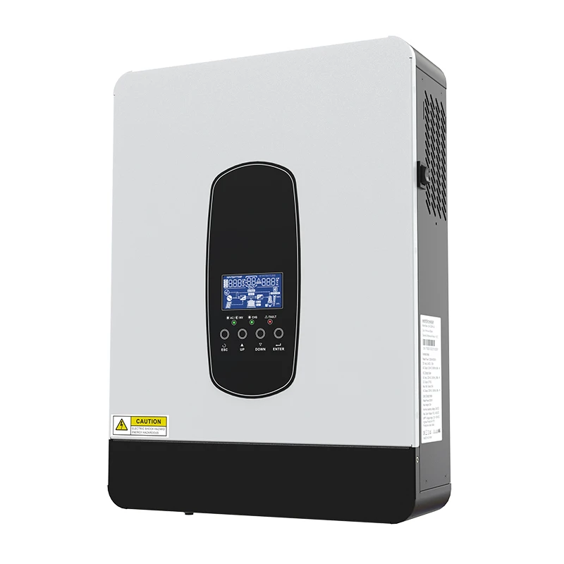 3000W Off Grid Hybrid Solar Inverter 24V 230V Ac with 80A Mppt Charger | Pure Sine Wave 3Kw Max Pv 450Vdc Hybrid Inverter