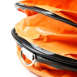 Ventilation hose, PVC, air hose, hot air hose, hot air hose, construction ventilation hose, expandable hose, 5 m, for fan