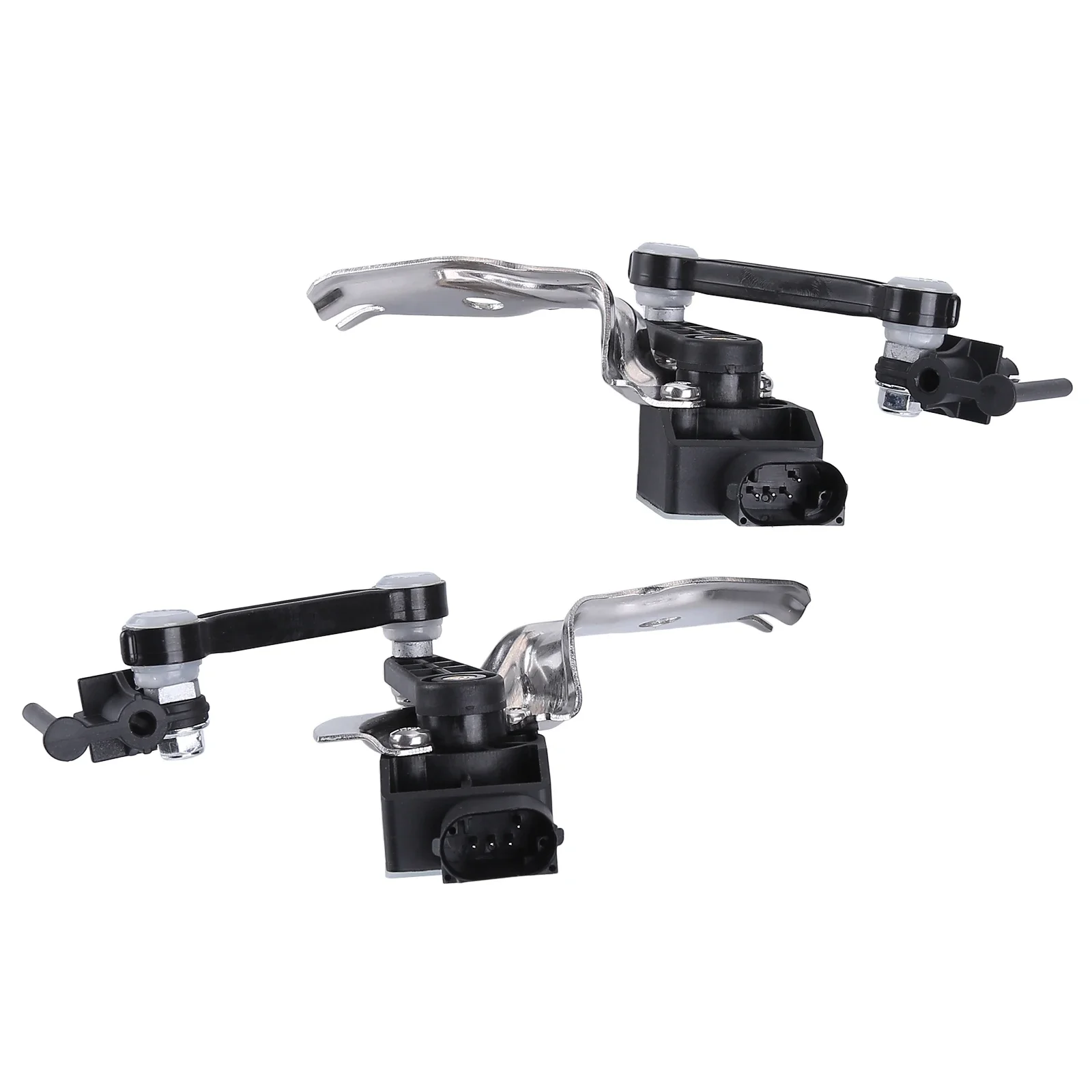 2x Height Sensor Front Level Control L+R Compatible for Q7 4LB VW Touareg 7L6 7L7