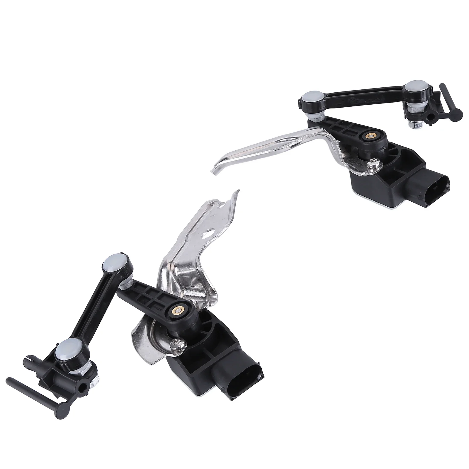 2x Height Sensor Front Level Control L+R Compatible for Q7 4LB VW Touareg 7L6 7L7