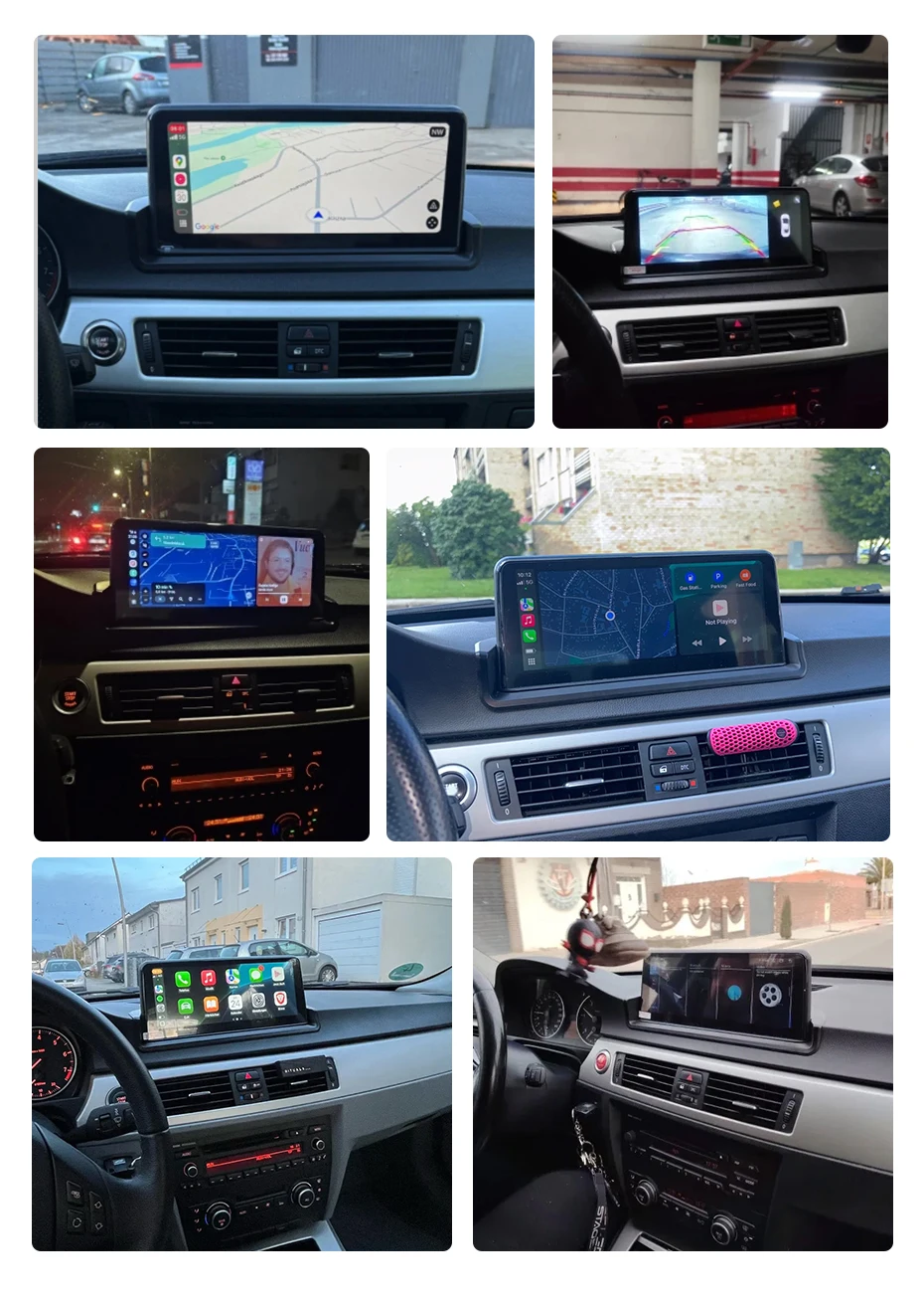 Junsun CarPlay For Apple Car Radio Multimedia For BMW E90 E91 E92 E93 2005-2012 Bluetooth Wireless Android Auto 4G GPS Stereo