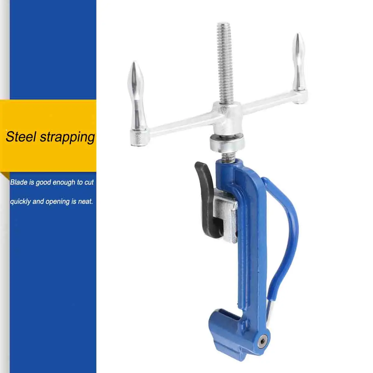 Strapping Pliers Screw Fastening Cable Ties Banding Cutting Tool Stainless Steel