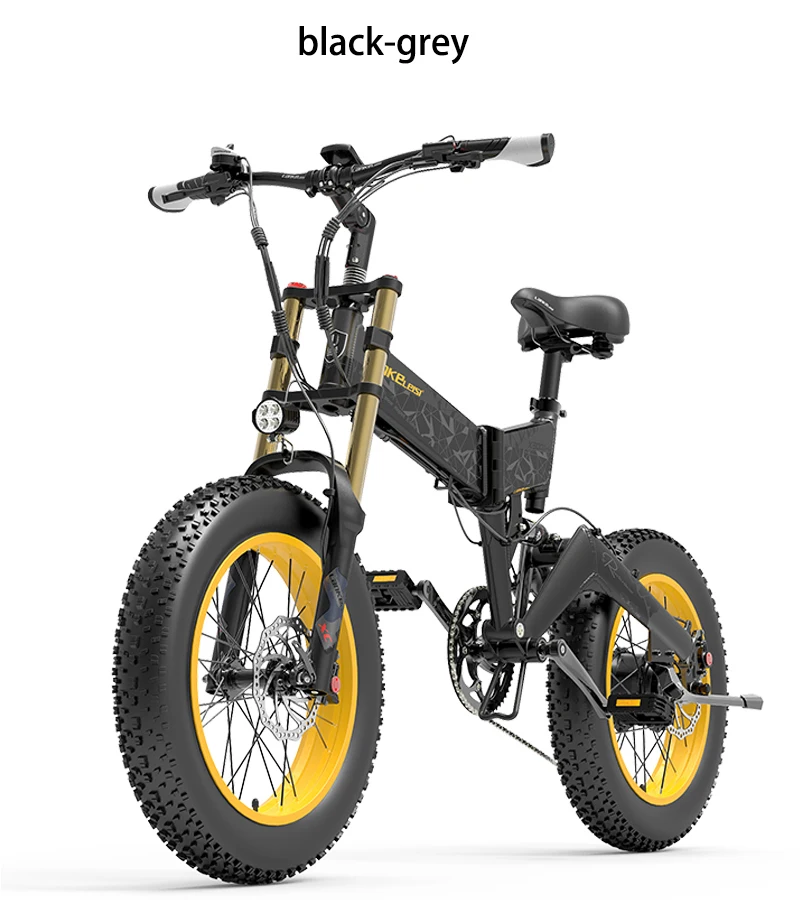 LANKELEISI X3000Plus Electric Bicycle 1000W Motor 48V17.5AH Lithium Battery Electric Bike Aldult 20*4.0Inch Fat Tire City E-Bike