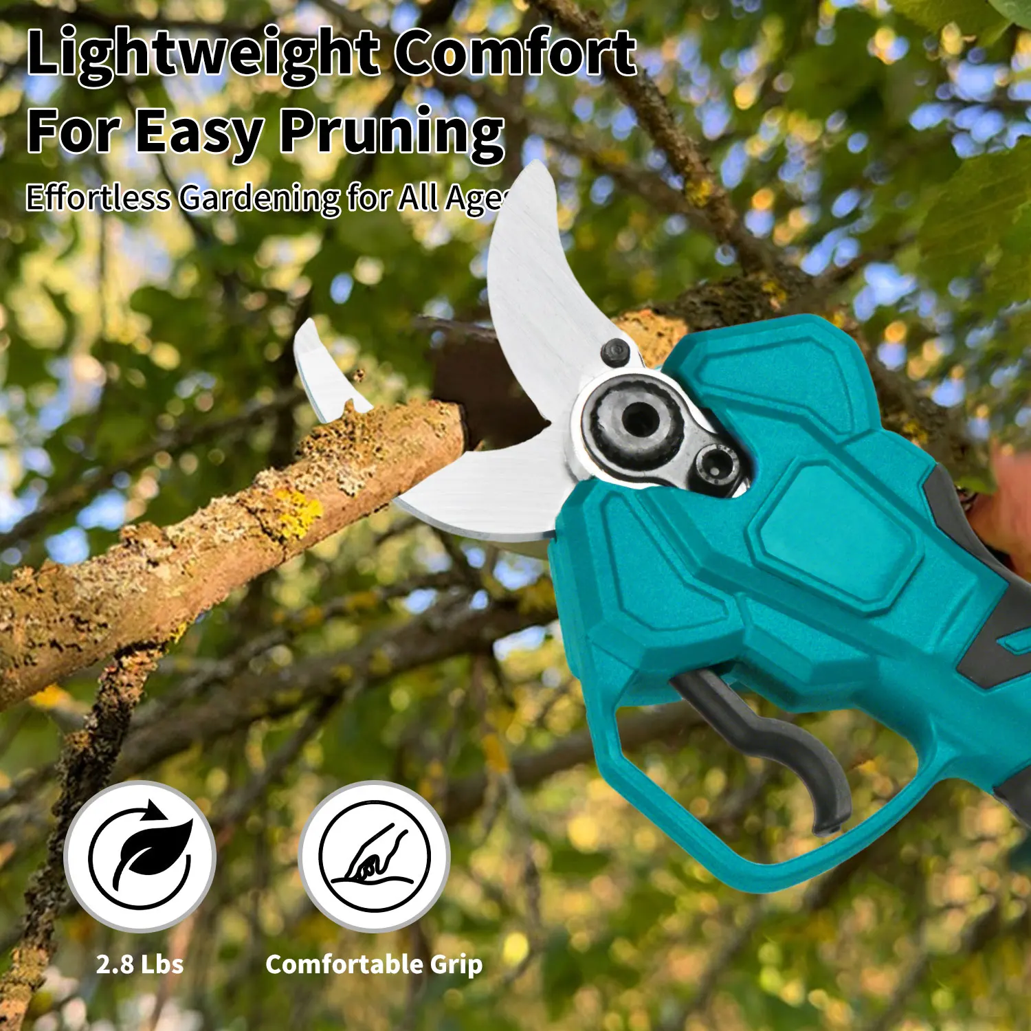 45mm Brushless Electric Pruner Shear 4 Gear Efficient Rechargeable Garden Beautify Tools For Makita 18V Battery