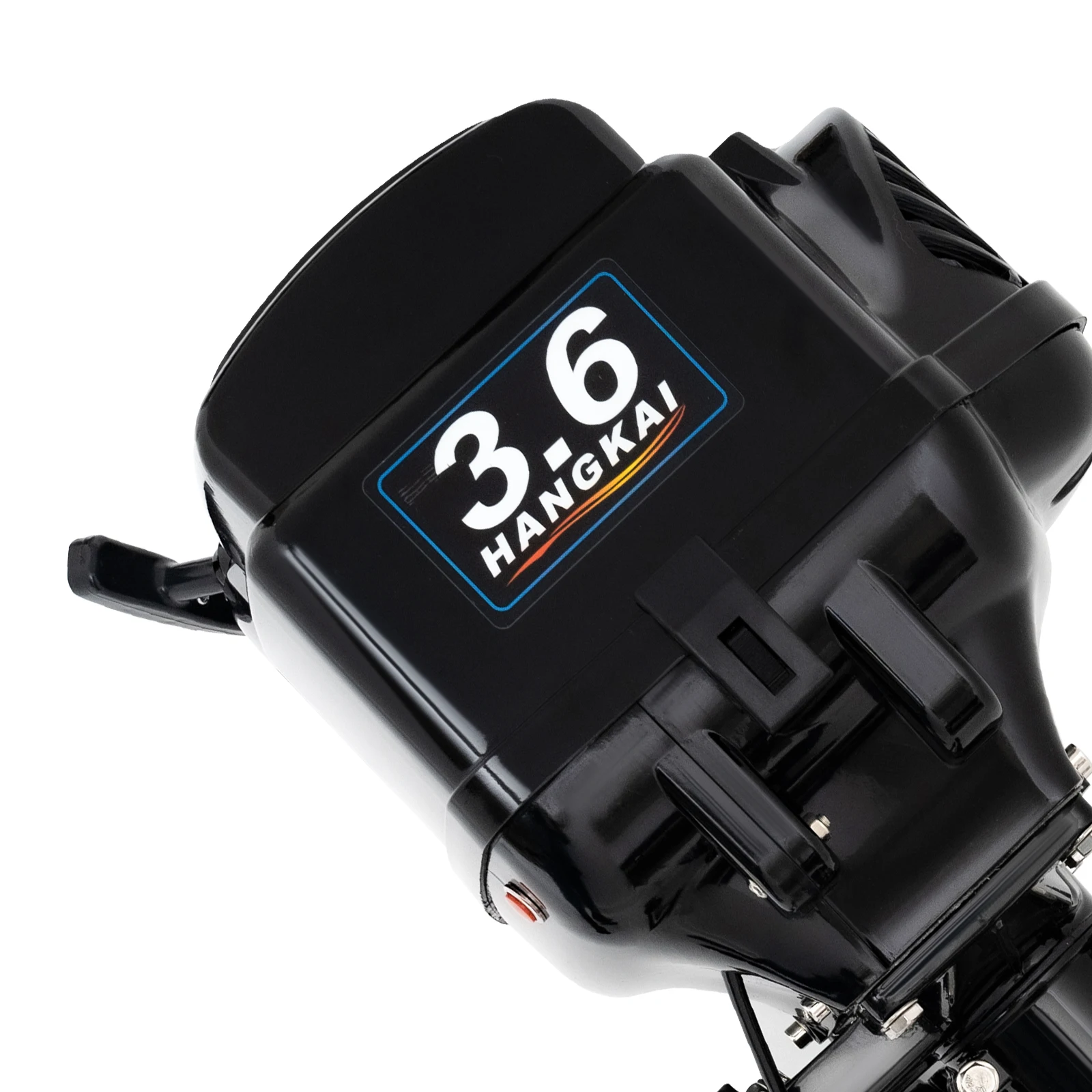 55CC 2 Stroke Outboard Motor 2.6KW outboard Fishing Boat Motor Engine with Air Cooling for Inflatable Boat Kayak Canoe Sailboat