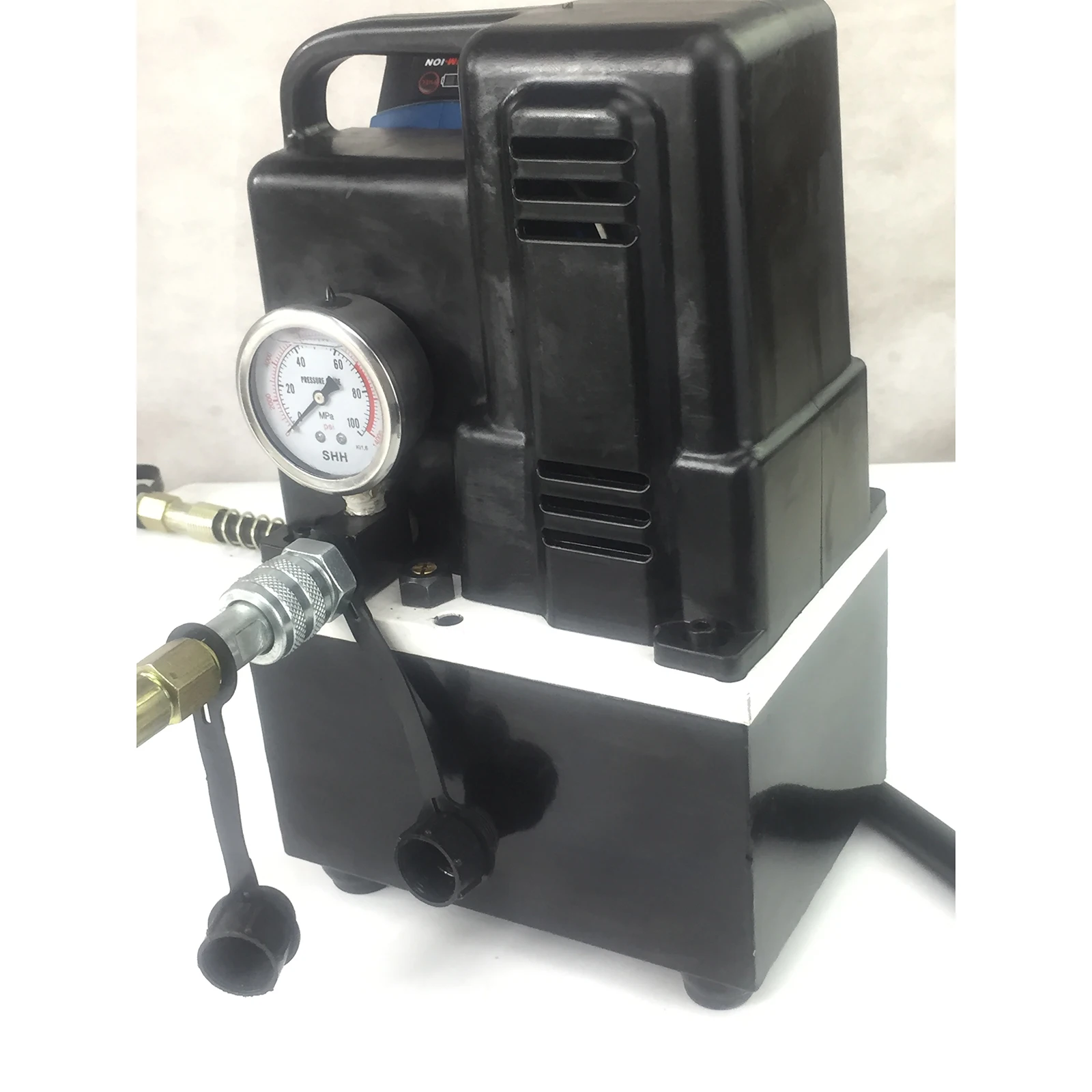 1200W Electric Hydraulic Pump, Portable 3L Oil Pump, 7-70Mpa High Pressure, Single Oil Circuit with Remote Control, GYD-63D