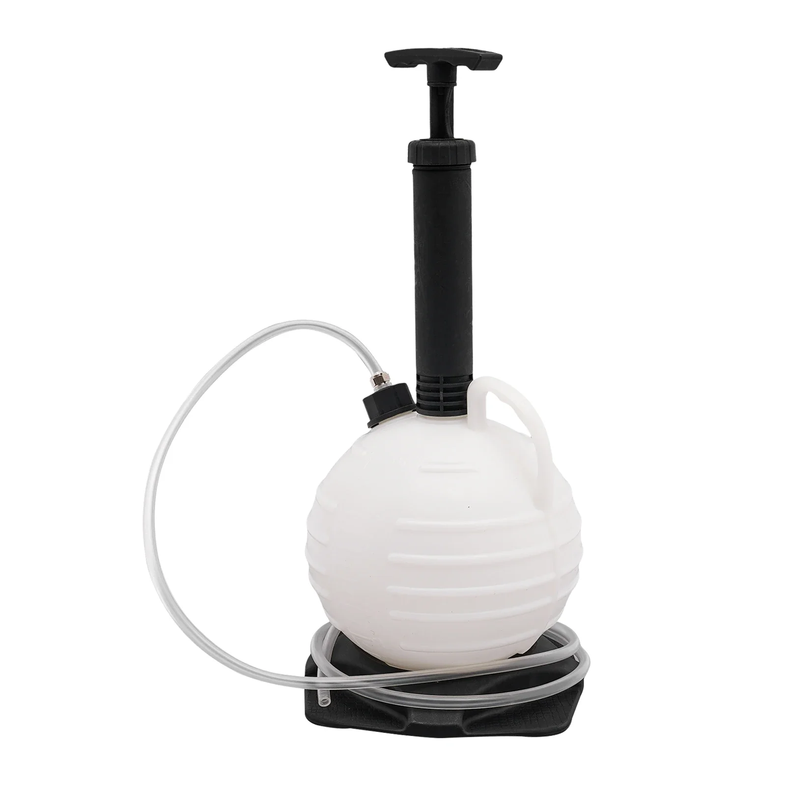 6L/1.58gal Manual Transmission Fluid Pump 2m Hose 3 Extension Tubes Fluid Extractor PE Material for Auto Transmission Mess-Free