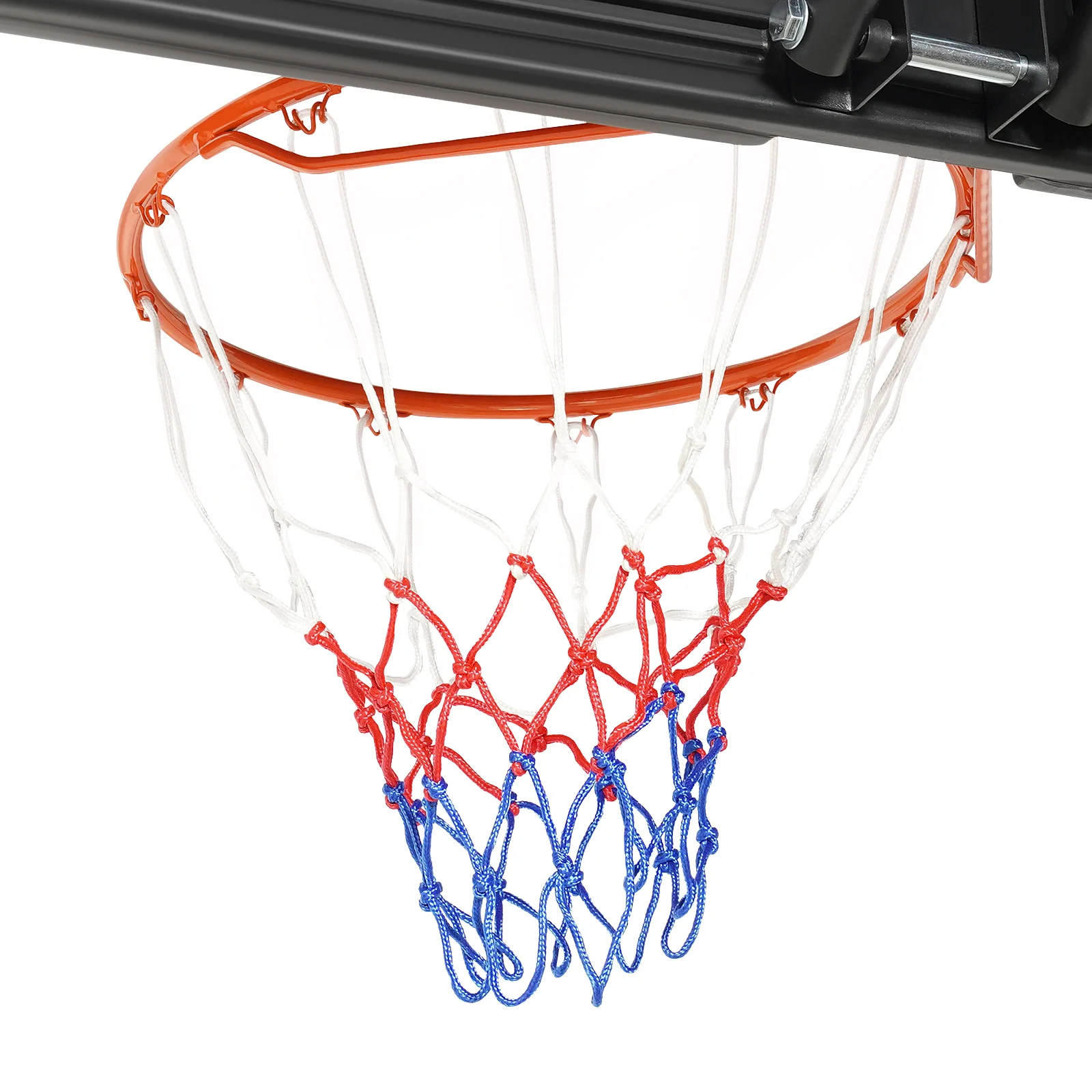 Portable Basketball Hoop Stand,Adjustable Height Portable Backboard Mechanism Kids & Adults Basketball Set Black/White/Red/Grey