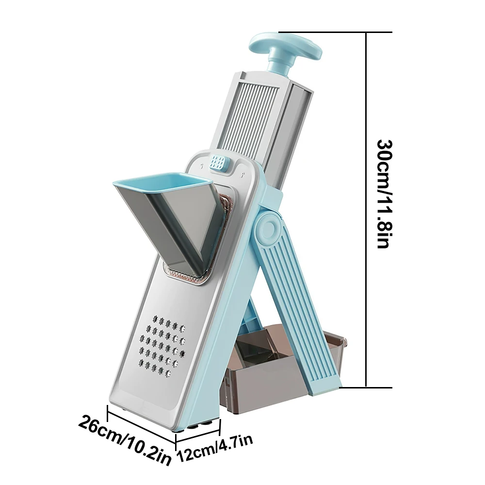 Vegetable Cutter Manual Food Chopper Fruit Potato Cucumber Carrot Meat Slicer Household Fruit Vegetable Shredder Kitchen Tool