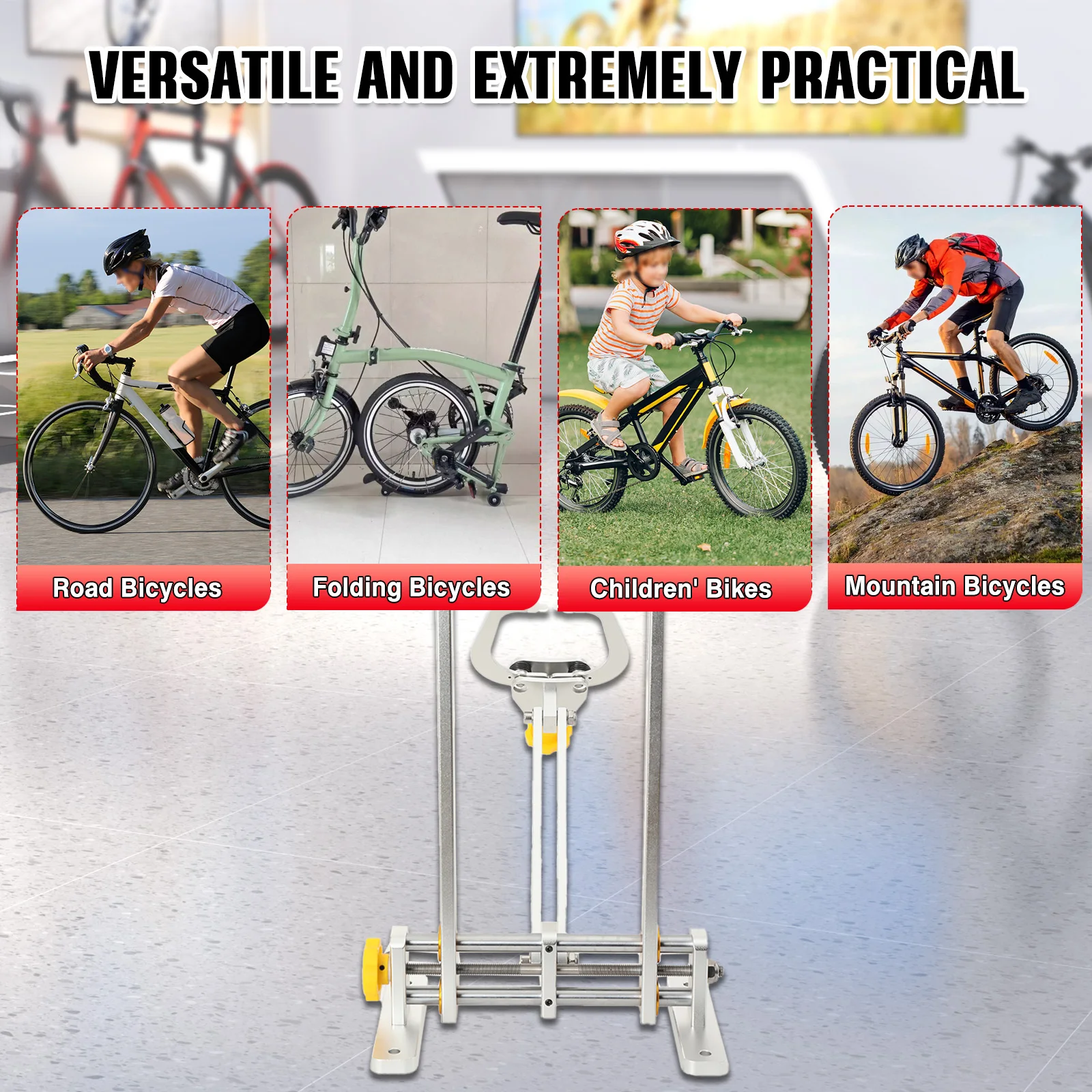 Road Bicycle Wheel Set Repair Tools Bicycle Wheel Set Alignment Frame Wheel Alignment Frame Bicycle Alignment Frame