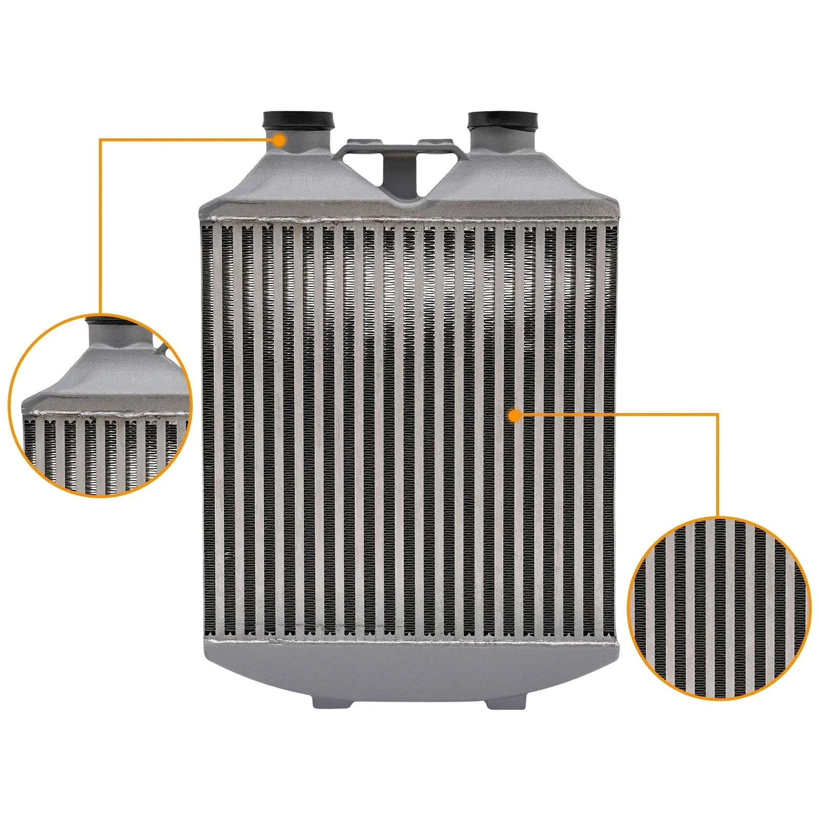 Aluminum Intercooler,Cooler Heat Exchanger for Skoda Fabia VRS Seat Sport VW Polo 1.9 TDI 130PD 60Psi