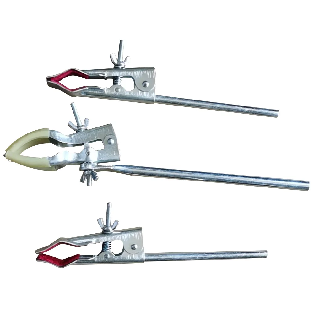 60cm Lab Support Stand Complete Set W/9 Clamps Science Essential Devices for Physics Chemistry Experiments
