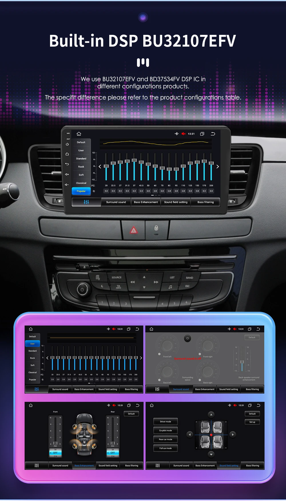 9Inch Carplay Android 12 Autoradio For Peugeot 508 2011-2017 2018 Car radio multimedia player GPS navi Screen Auto Stereo Audio