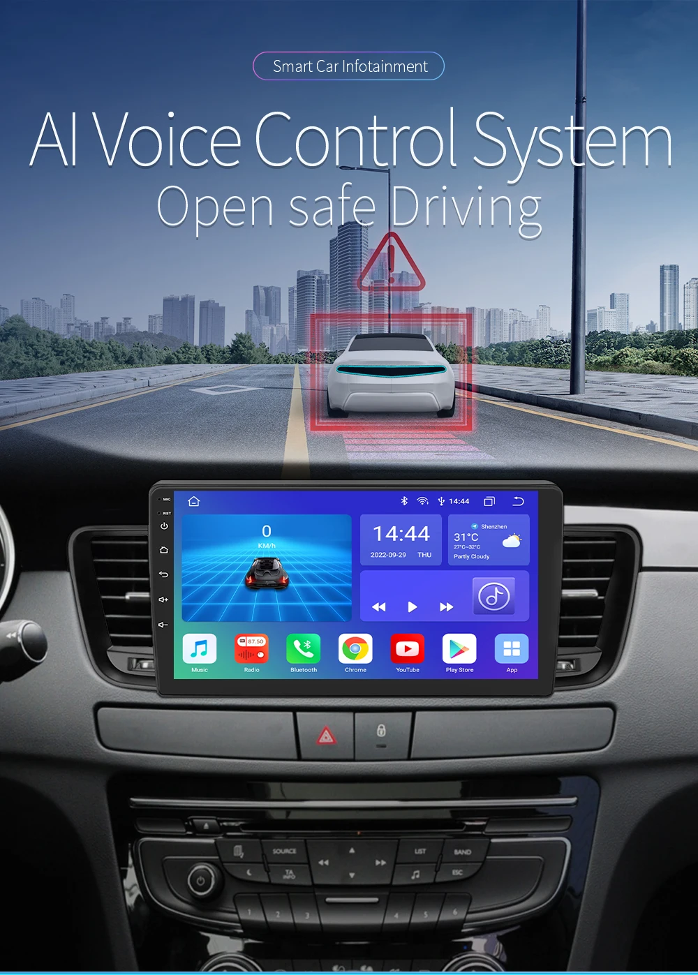 9Inch Carplay Android 12 Autoradio For Peugeot 508 2011-2017 2018 Car radio multimedia player GPS navi Screen Auto Stereo Audio