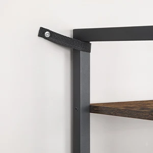Bookcase, Standing Shelf with 17 Shelves, Adjustable Spacing, Book Shelf with Metal Frame, for Living Room, Bedroom