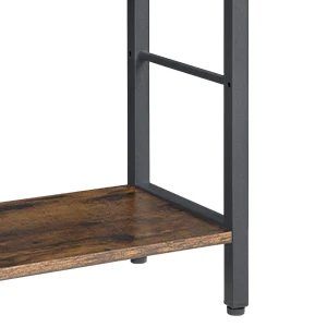 Bookcase, Standing Shelf with 17 Shelves, Adjustable Spacing, Book Shelf with Metal Frame, for Living Room, Bedroom