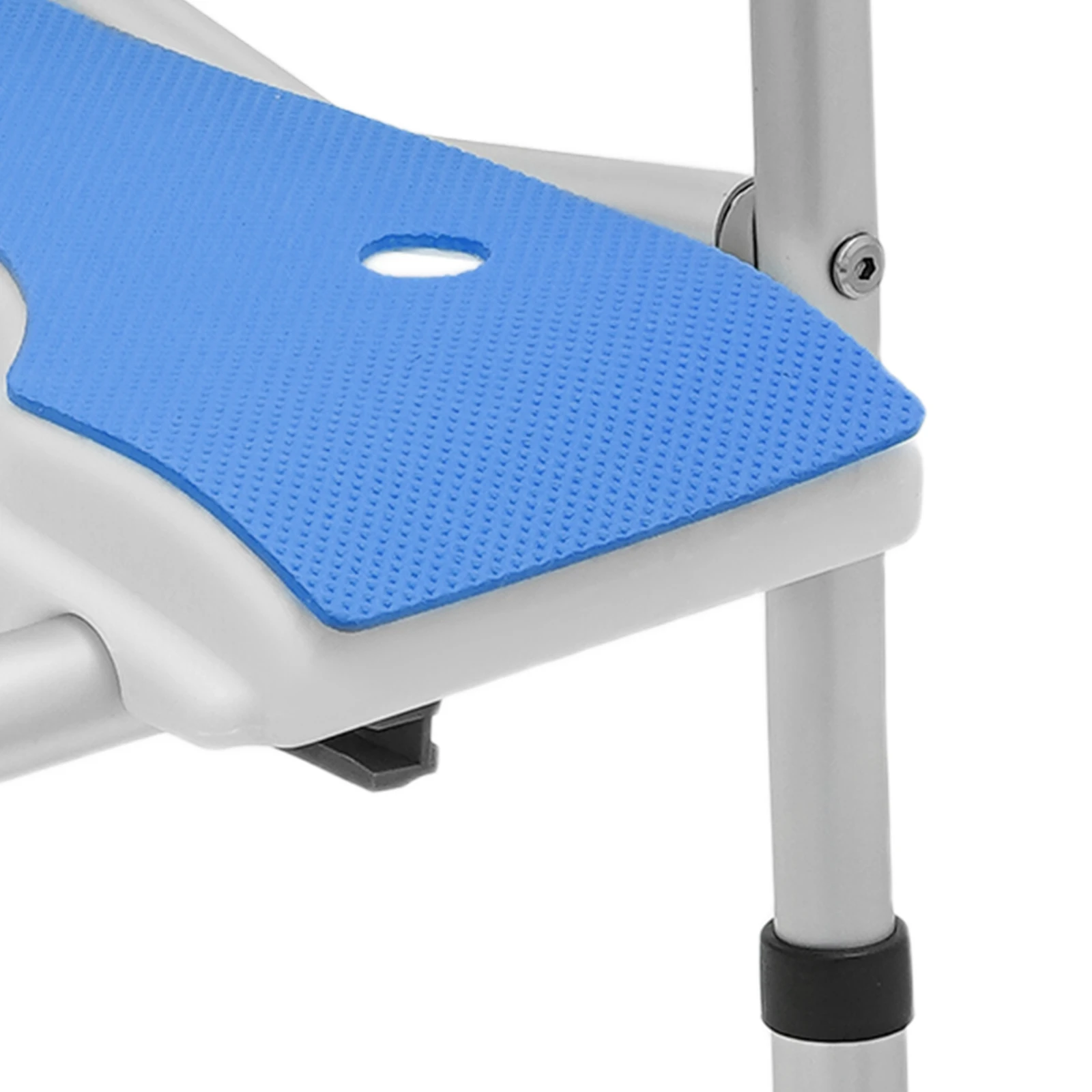 Height Adjustable Shower Chair for Seniors Bedside Commode Chair with Armrests and Backrest Commode&Shower Chairs Commode Chair