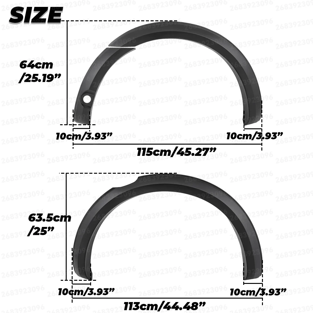 30mm Fender Flares Wheel Arch For Ford Ranger Wildtrak T7 T8 MK2 MK3 2015 2016 2017 2018 2019 2020 2021 2022 Double Cab OFF-Road Car Accessories