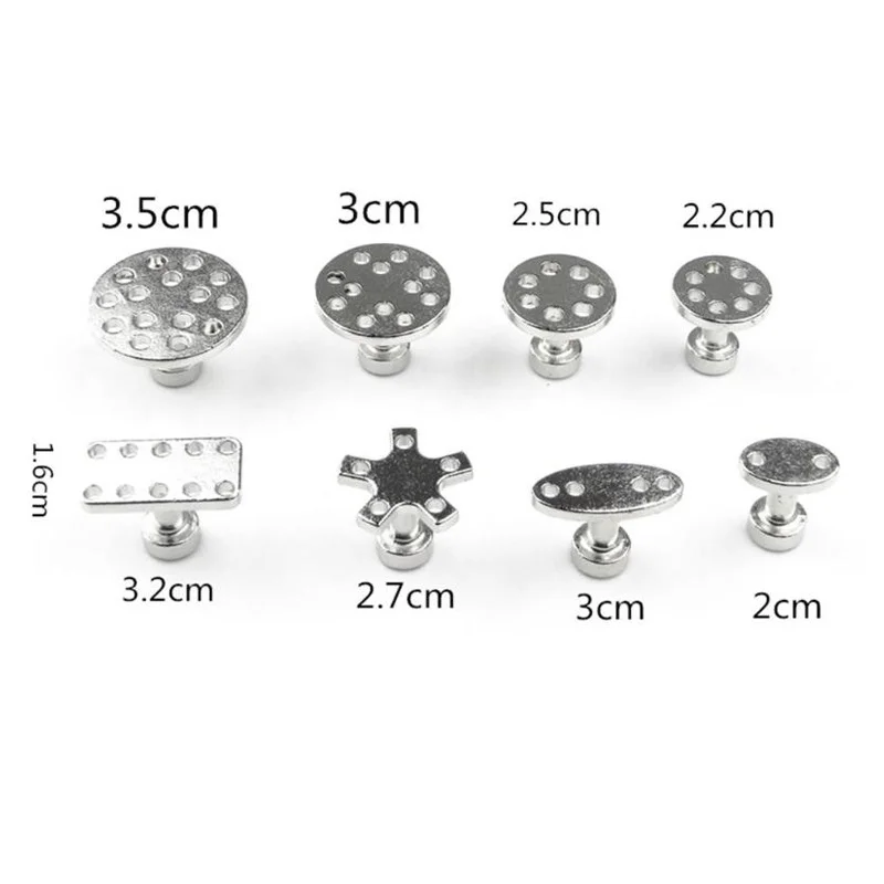 Car Dent Repair Kit Tool Spotter Repair Sheet Metal Set Slide Reverse Hammer Suction Cup Car Body Dent Removal Puller Tools