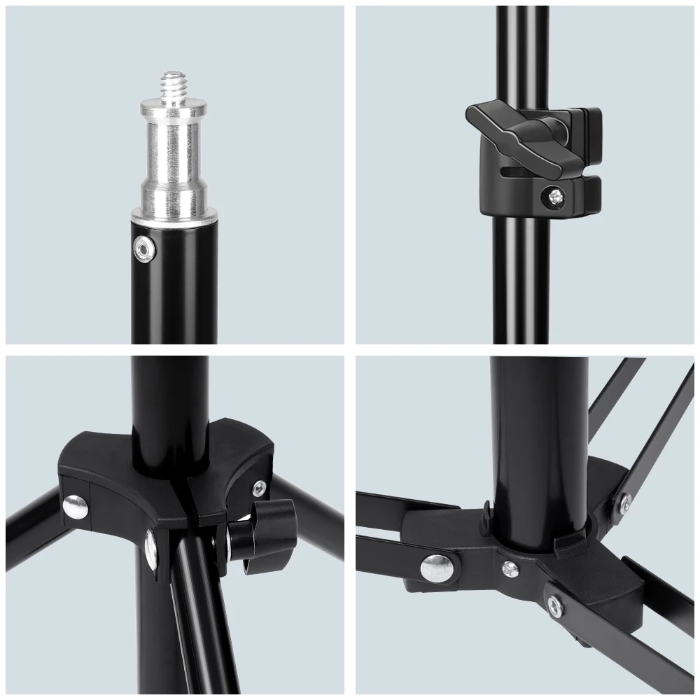37/68/100/150/1901/4 Screw Head Photography Selfie Portable Light Tripod Stand Trepied Smartphone For Mini Photo Studio