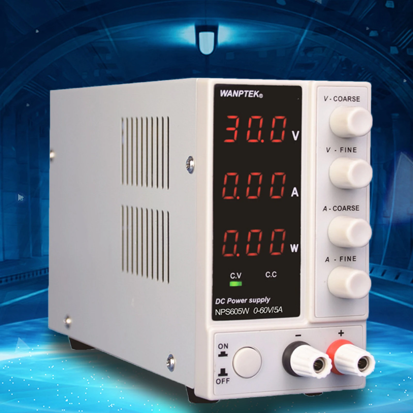 NPS605W DC Power Supply Adjustable Digital 110V/220V 0-60V 0-5A Regulate Output Intelligent Voltage Regulator Current