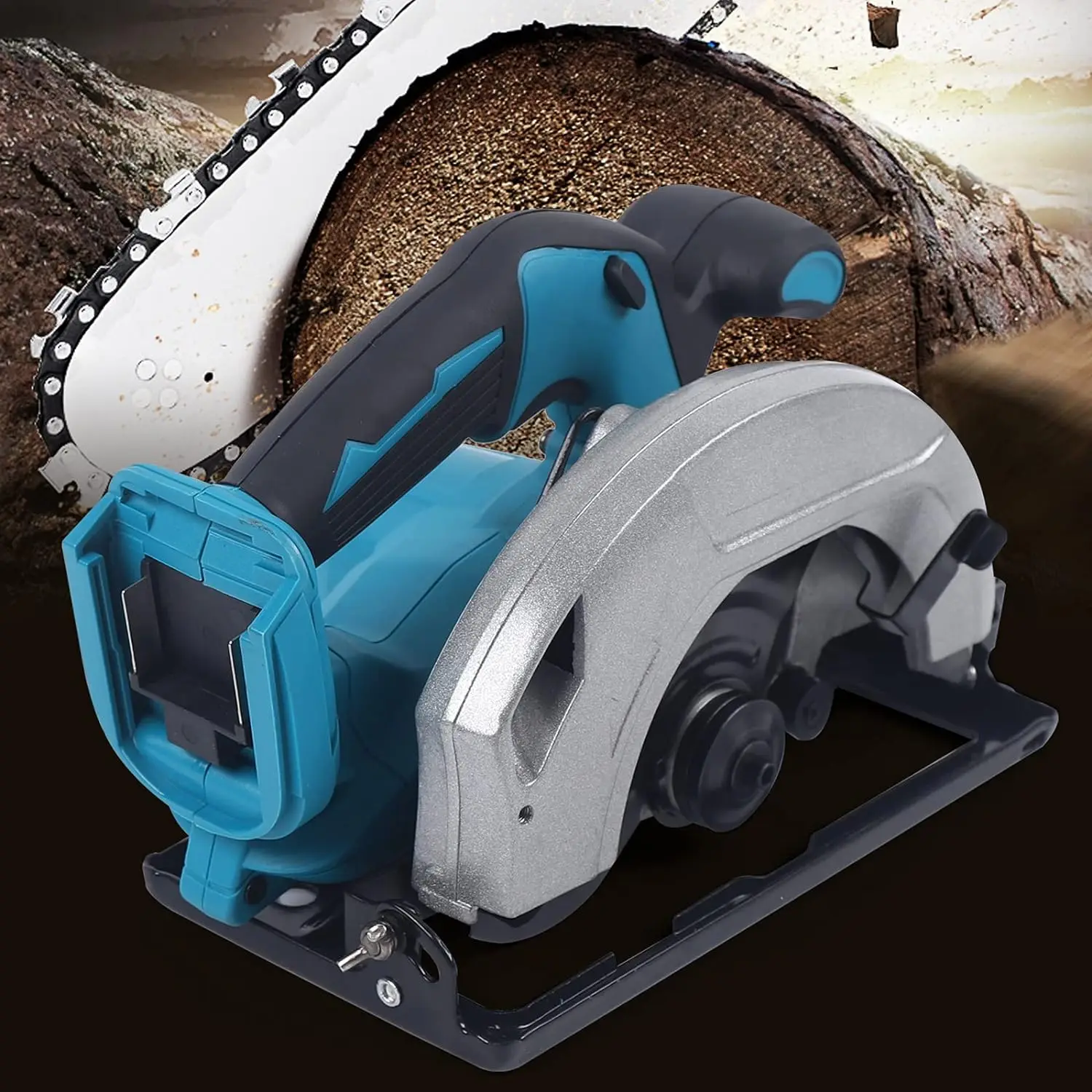 CNCEST1380W 4500RPM For 18V Lithium Battery Electric Circular Saw Battery Handheld Battery Hand-held Circular Saw