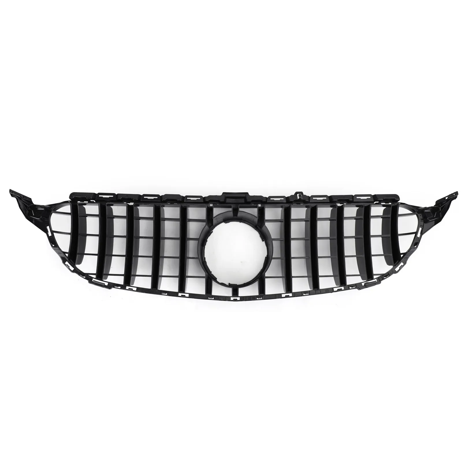 Artudatech 2015-2018 for Benz C class W205 C250 C300 C43 GTR Style Front Bumper Grill Replacement Grille Generic