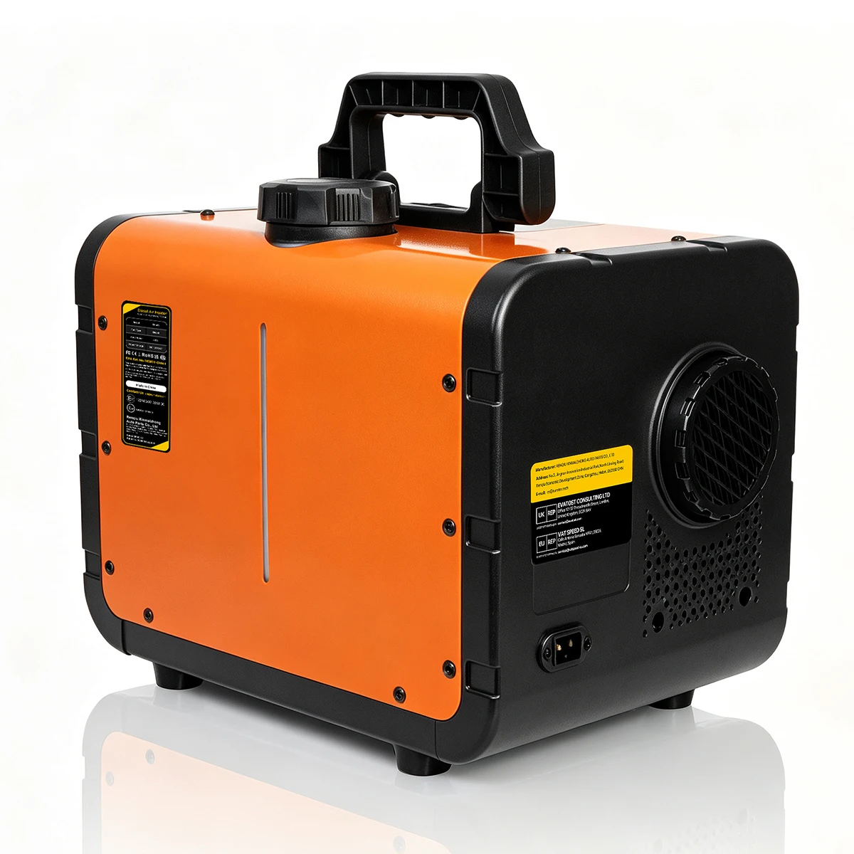TR 3 8KW 12V 24V Universal Diesel Air Heater With LCD Switch Low Noise Diesel Car Parking Heater For Car RV Campervan Tent