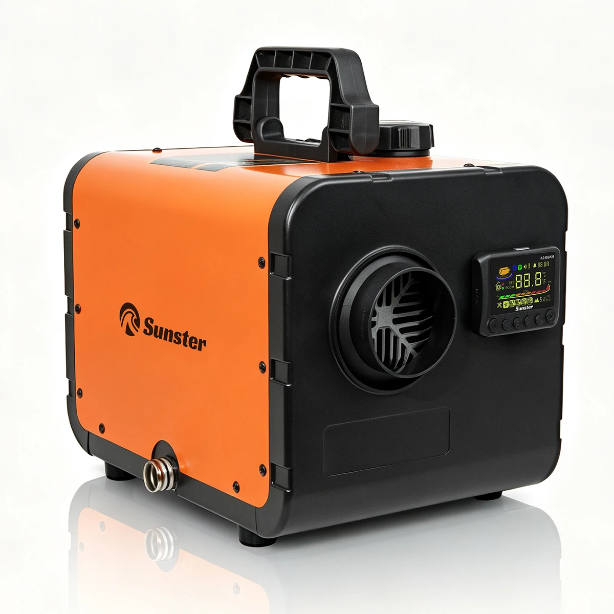 TR 3 8KW 12V 24V Universal Diesel Air Heater With LCD Switch Low Noise Diesel Car Parking Heater For Car RV Campervan Tent
