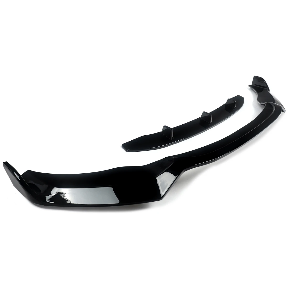 For BMW X3 X4 F25 F26 M Sport 2014-2017 M Performance Front Splitter Spoiler Lip Gloss Black accesorios bumpers peugeot partner