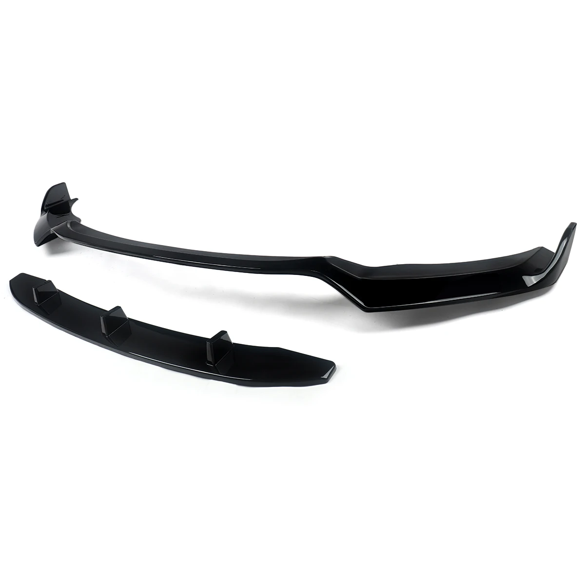 For BMW X3 X4 F25 F26 M Sport 2014-2017 M Performance Front Splitter Spoiler Lip Gloss Black accesorios bumpers peugeot partner