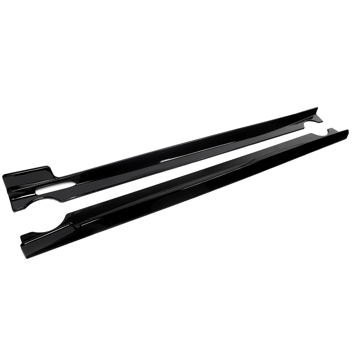 For BMW X7 G07 M Sport 2019-2024 Gloss Black Body Kits Side Skirts Extension Lip