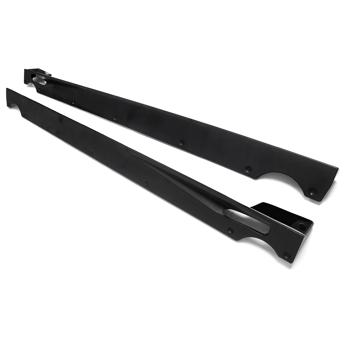 For BMW X7 G07 M Sport 2019-2024 Gloss Black Body Kits Side Skirts Extension Lip