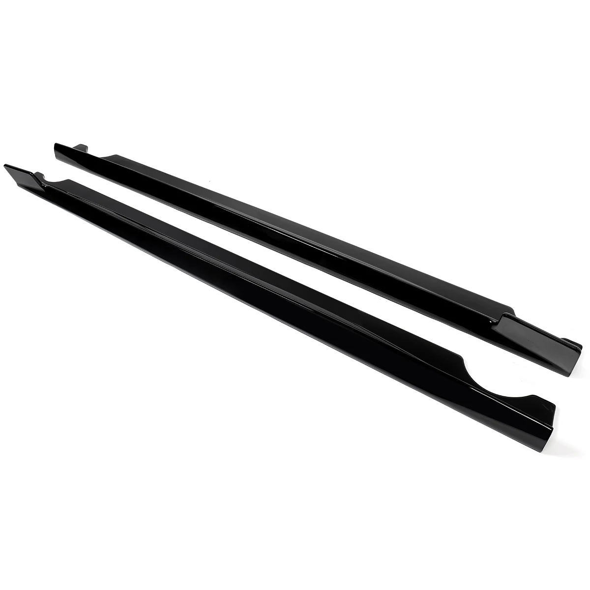 For BMW X7 G07 M Sport 2019-2024 Gloss Black Body Kits Side Skirts Extension Lip