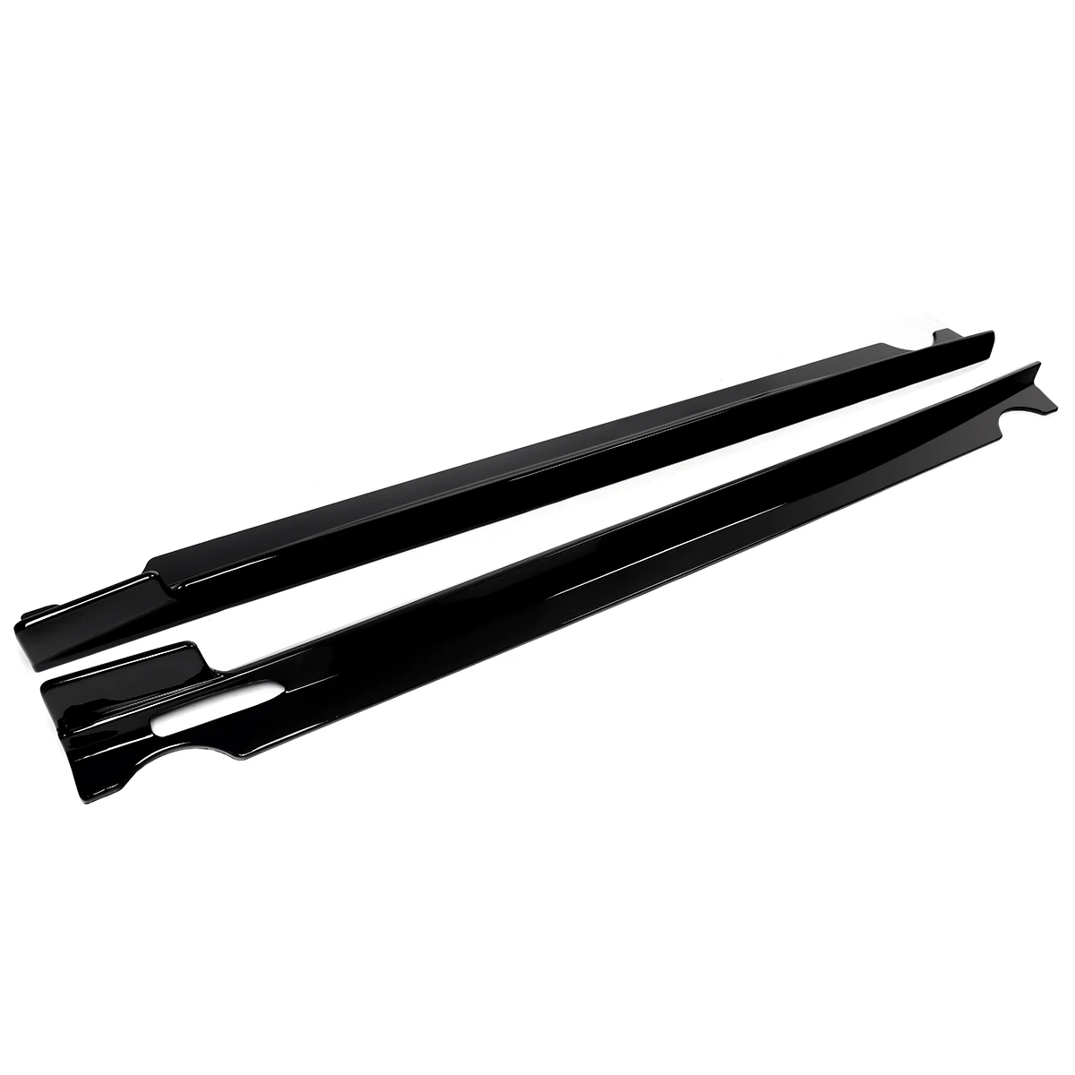 For BMW X7 G07 M Sport 2019-2024 Gloss Black Body Kits Side Skirts Extension Lip