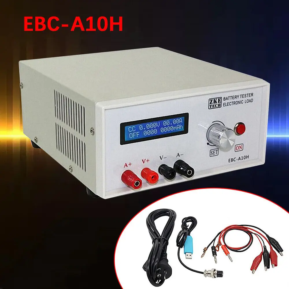 Multifunction Battery Capacity Tester EBC-A10H Electronic Load Tester DC Power Supply Test Battery Current Voltage Test