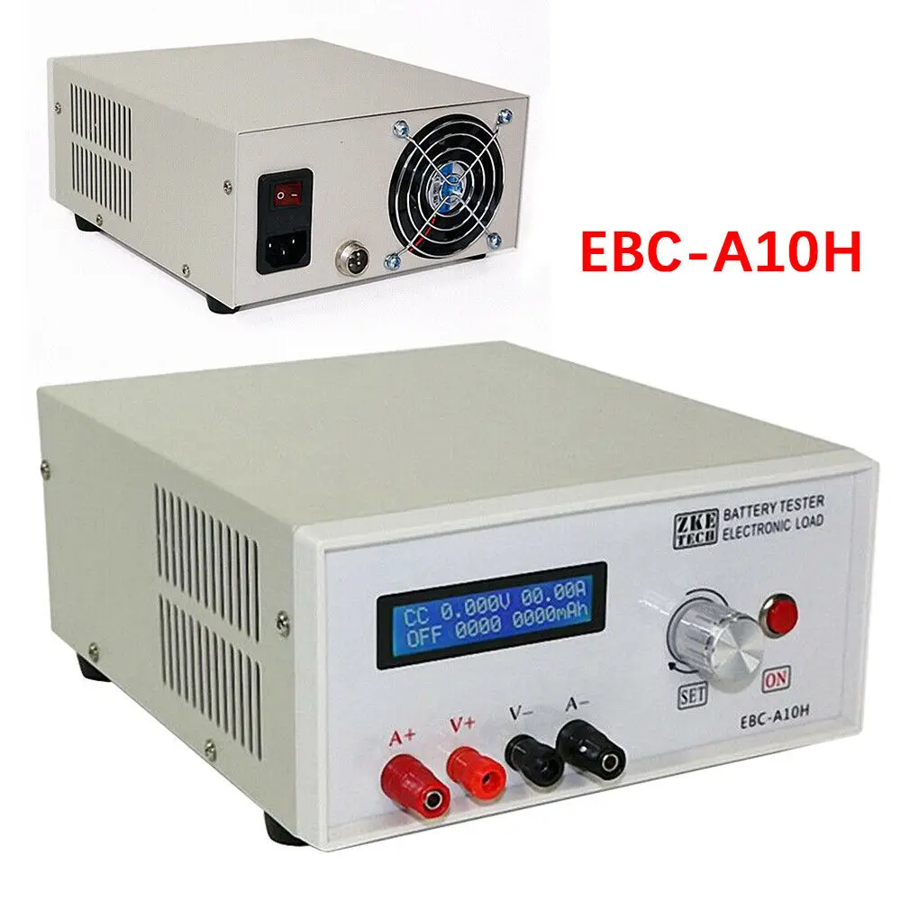 Multifunction Battery Capacity Tester EBC-A10H Electronic Load Tester DC Power Supply Test Battery Current Voltage Test