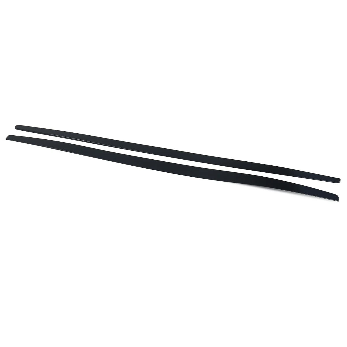 For BMW 1'2' Series E82 F20 F21 F22 F44 Side Skirts Extension Blades Gloss Black