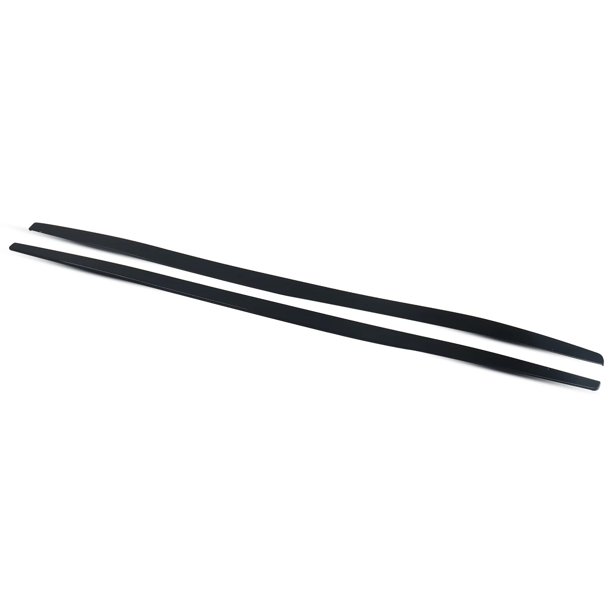 For BMW 1'2' Series E82 F20 F21 F22 F44 Side Skirts Extension Blades Gloss Black