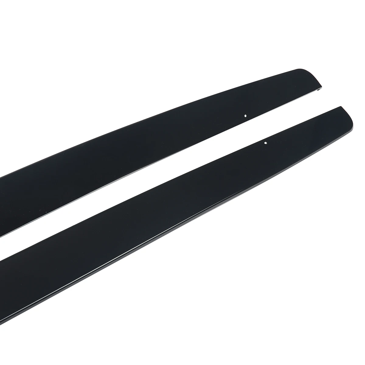 For BMW 1'2' Series E82 F20 F21 F22 F44 Side Skirts Extension Blades Gloss Black