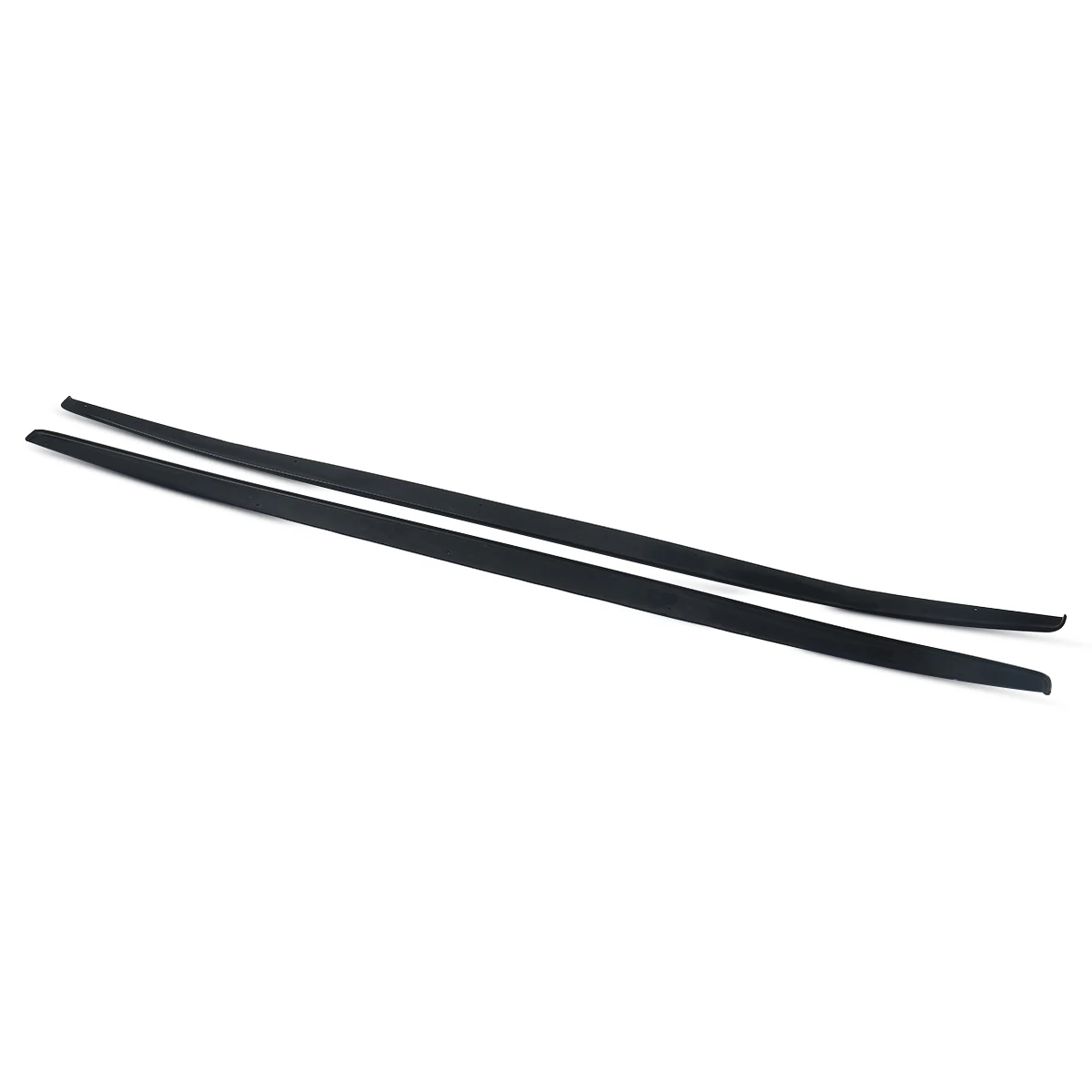 For BMW 1'2' Series E82 F20 F21 F22 F44 Side Skirts Extension Blades Gloss Black