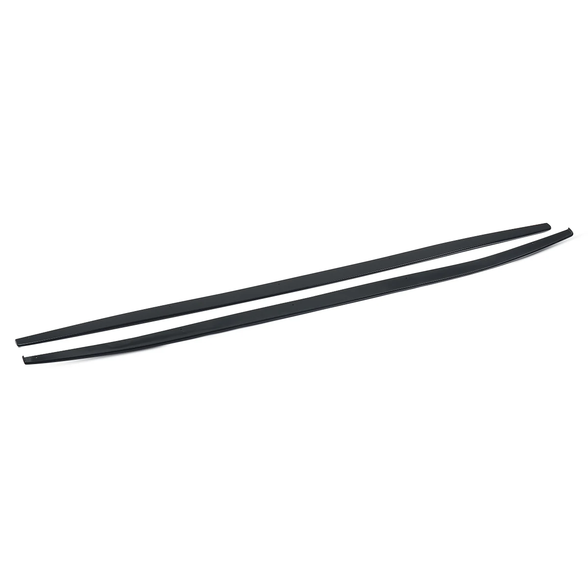 For BMW 1'2' Series E82 F20 F21 F22 F44 Side Skirts Extension Blades Gloss Black
