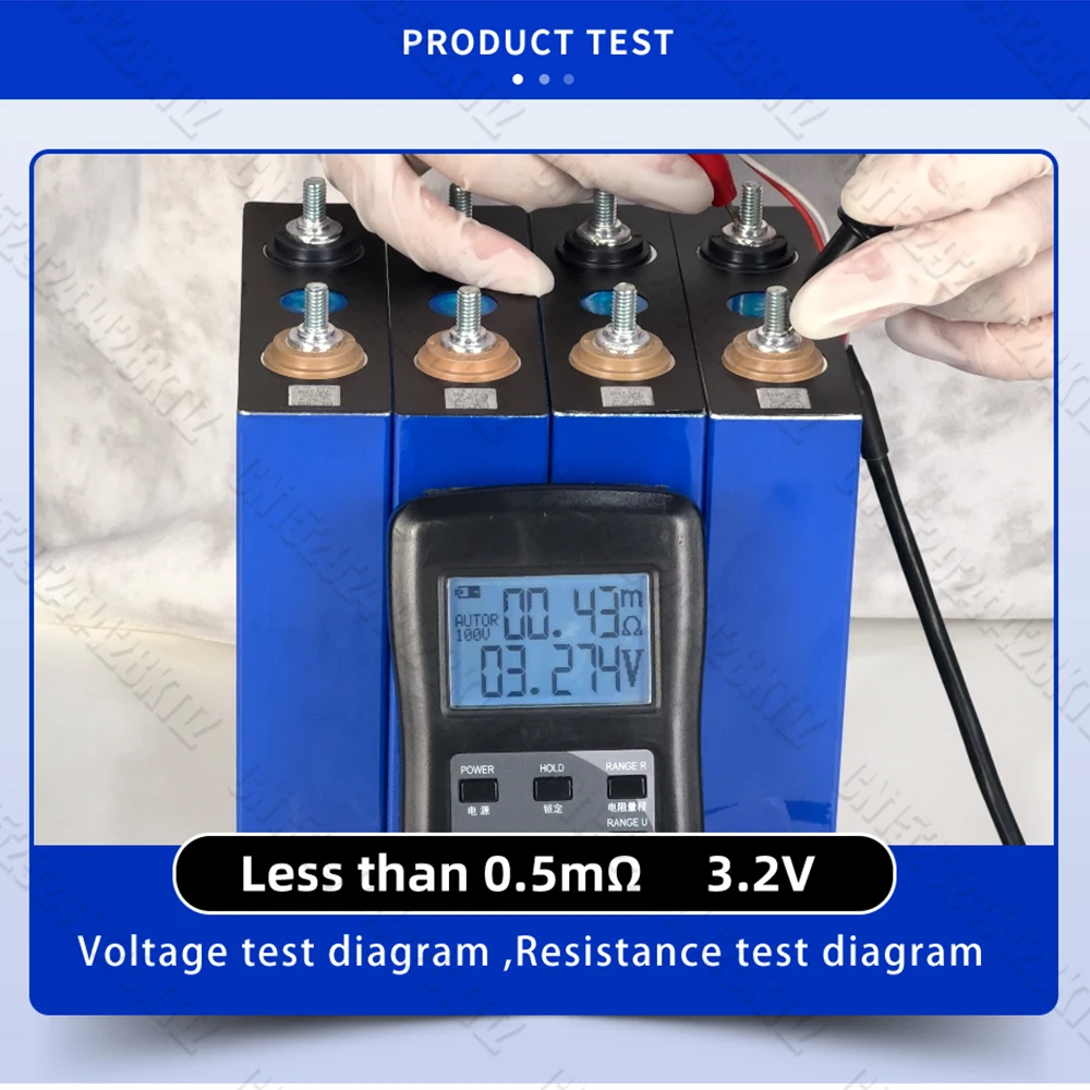 3.2V Lifepo4 Battery 105AH Brand New Lithium Iron Phosphate Cell DIY 12V 24V 48V for Camping Boat Golf Cart RV EV Forklift