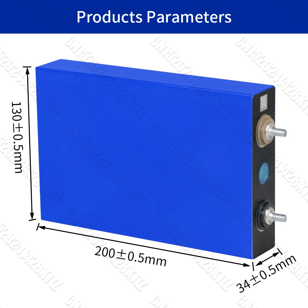 3.2V Lifepo4 Battery 105AH Brand New Lithium Iron Phosphate Cell DIY 12V 24V 48V for Camping Boat Golf Cart RV EV Forklift