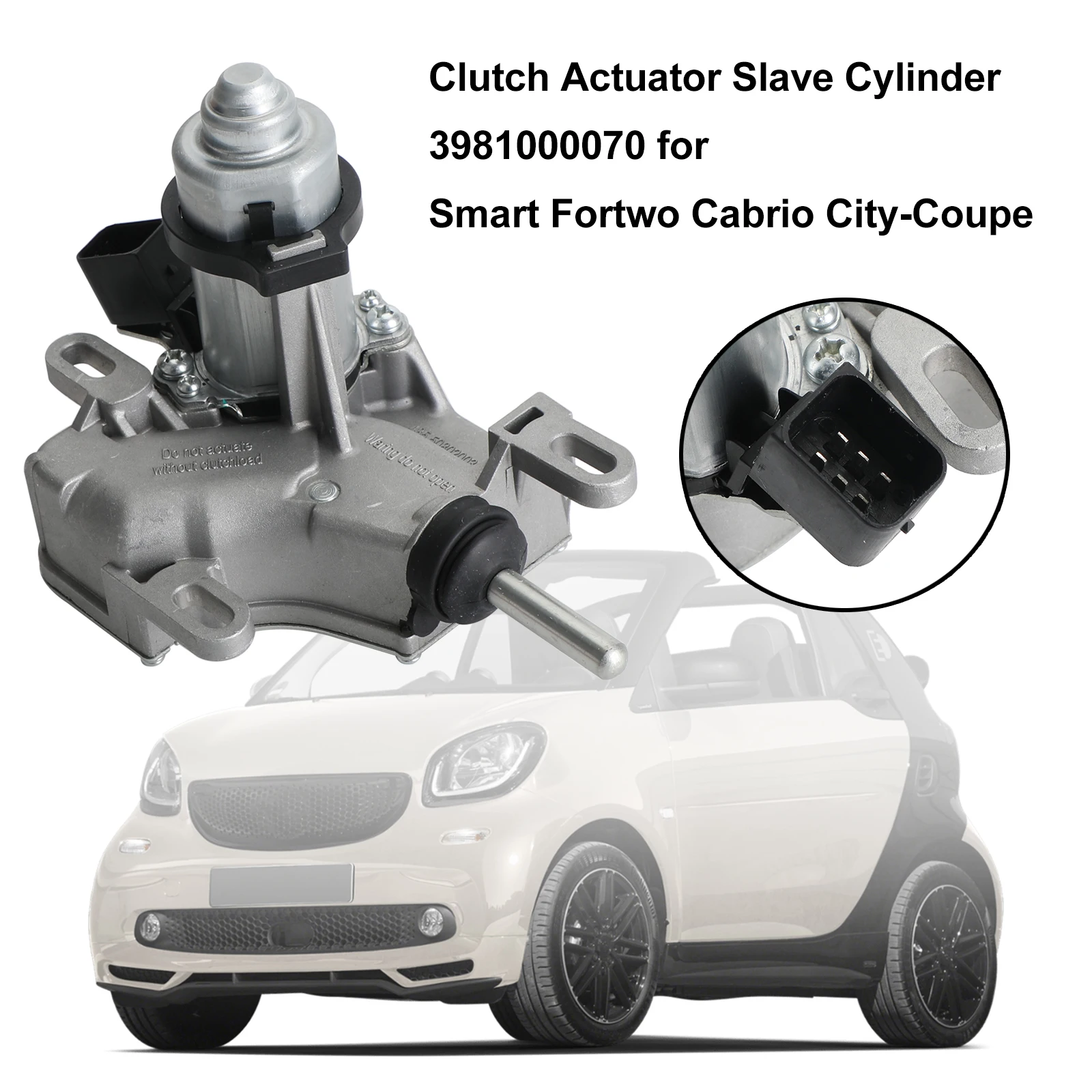 Artudatech Clutch Actuator Slave Cylinder 3981000070 for Smart Fortwo Cabrio City-Coupe Car Accessories