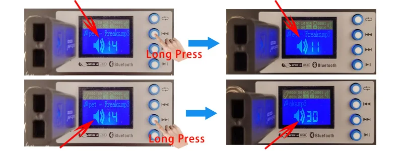 FREEBOSS 99 Effects 7 Band EQ Audio Sound Mixer 6 Channels Bluetooth USB Play Record Mixing Console for DJ Studio Karaoke AG-TD6
