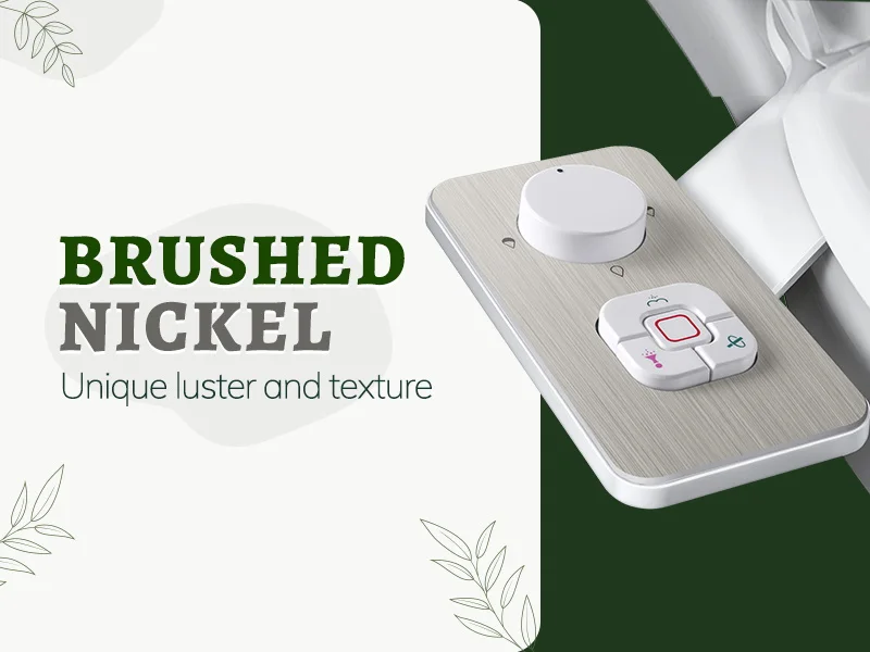 Bidet Toilet Seat Attachment Ultra-thin Non-electric Self-cleaning Dual Nozzles Frontal & Rear Wash Cold Water Personal Hygiene