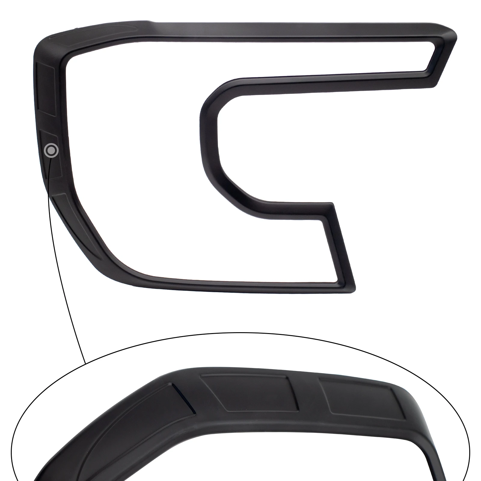 Front Headlight Cover Head Lights Cover For Ford Ranger Raptor Next Gen2023  2024 model Wildtrak XLT Sport Car Accessories