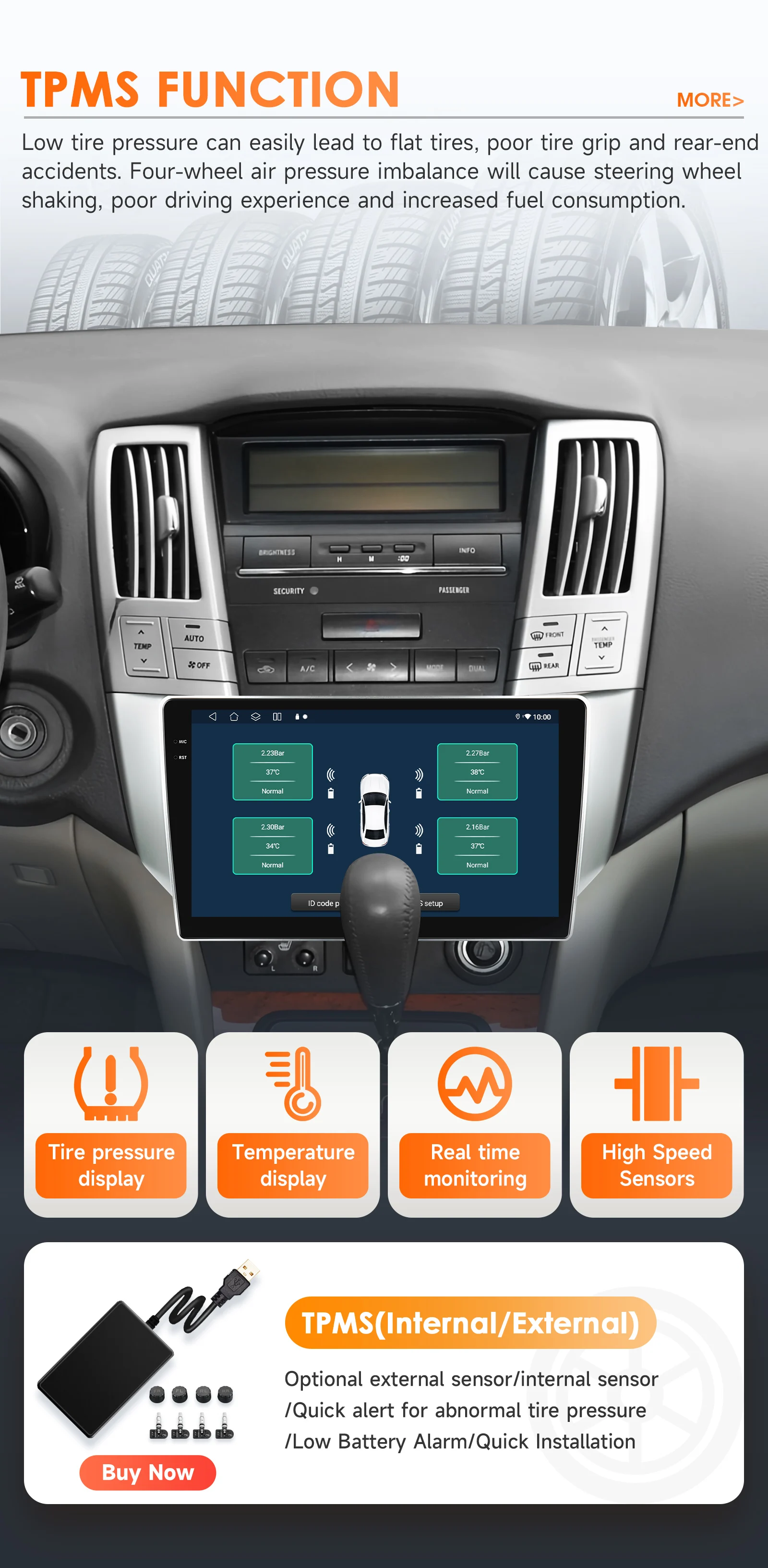 Hizpo 9" Android Car Radio For Lexus RX300 RX330 RX350 RX400H 2003-2009 Auto Stereo Multimedia Player GPS Navigation Carplay DSP